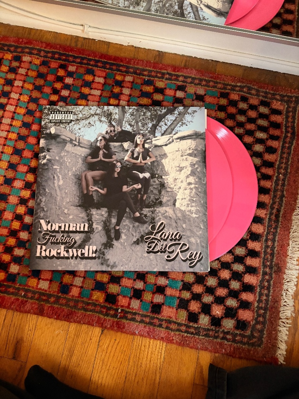 Norman F*cking Rockwell Limited Edition Urban Outfitters Pink Vinyl Lana Del Ray